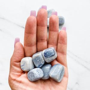 S1167 Blue Aventurine crystal tumbled stone australia.Natural aventurine blue tumbled stones,crystals australia.Gemrox sydney 1