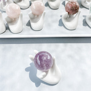 Amethyst Crystal Sphere