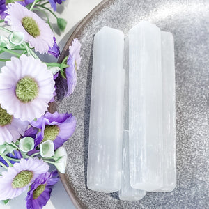 selenite crystal charging stick 10cm crystals australia gemrox