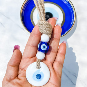 s1324 turkish evil eye protection ceramic wall hanging amulet home decor australia gemrox sydney 1