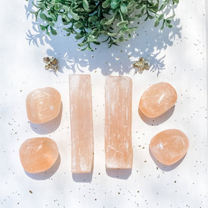 s1478 peach selenite crystal tumble tumbled stones australia. buy peach selenite tumbles australia 2 to 3cm gemrox sydney 1