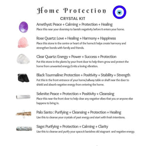 s1492 Evil Eye Home protection cleansing and harmony crystal kit australia. Home protection crystal kit australia.gemrox sydney 2