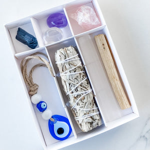 s1492 Evil Eye Home protection cleansing and harmony crystal kit australia. Home protection crystal kit australia.gemrox sydney 2