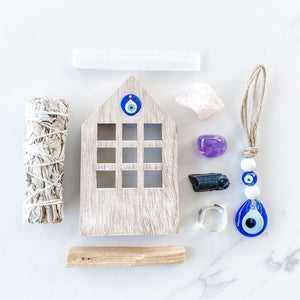 s1492 Evil Eye Home protection cleansing and harmony crystal kit australia. Home protection crystal kit australia.gemrox sydney 2