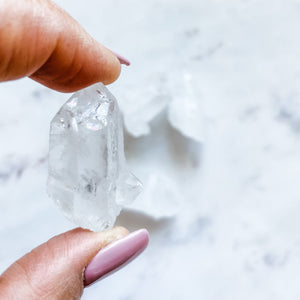 clear quartz crystal cluster point australia