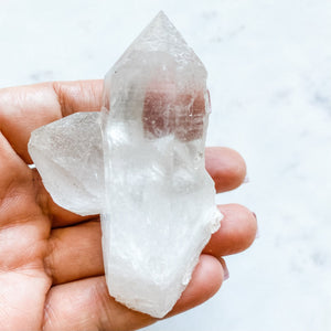 clear quartz crystal cluster point australia