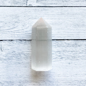 selenite crystal generator tower wand australia