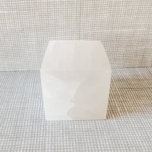 Selenite Crystal Cleansing/Charging Cube